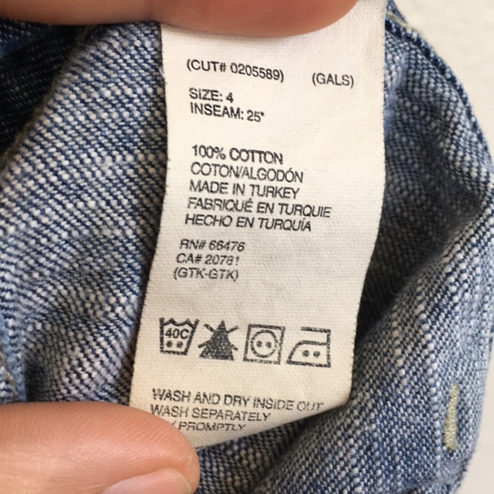 Vintage Tommy Capri Jeans - Picture 5 of 5